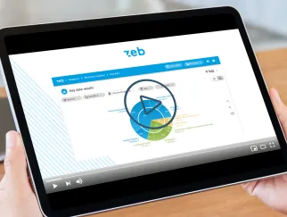 a hand holding a tablet