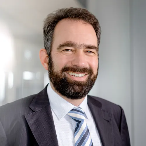 a man in a suit and tie